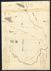 Plan of Flintstown (Baldwin) surveyed by Oliver Prescott Jr., dated 1794-5.