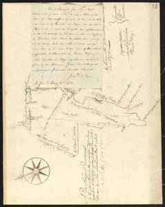 Plan of Pownalborough (Wiscasset, etc.) surveyed by John T Foye, dated May, 1795.
