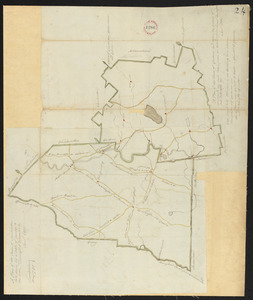 Plan of Gardner and Templeton, made by Samuel Cook, dated May, 1795.