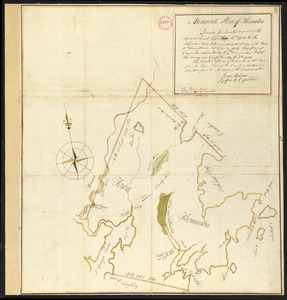 Plan of Thomaston surveyed by James Malcolm and Rufus B. Copeland, dated May 4, 1795.