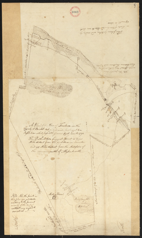 Plan of Freetown, surveyor's name not given, dated 1794-5.