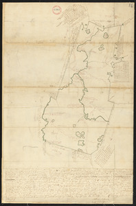 Plan of Lancaster surveyed by Matthias Mossman and Caleb Wilder, Jr., dated May 29, 1795.