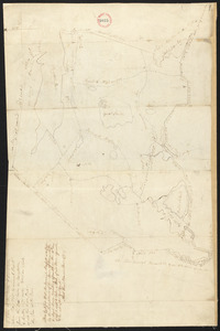 Plan of Barnstable surveyed by Samuel Basset, dated May, 1795.