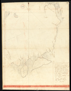 Plan of Prospect, ME, survyed by Robert Houston, dated May 1795.