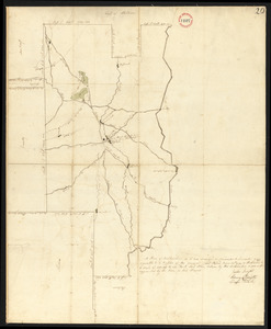 Plan of Belchertown, surveyor's name not given, dated December, 1794.