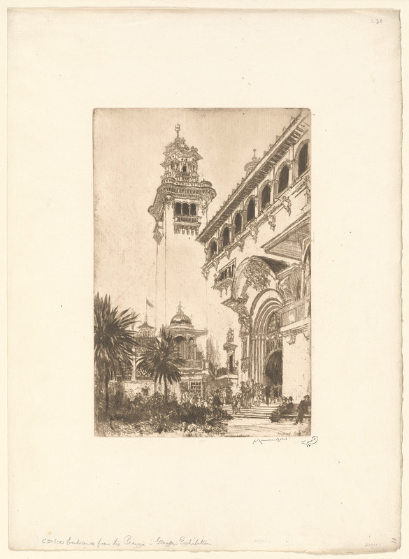 Entrance from the piazza