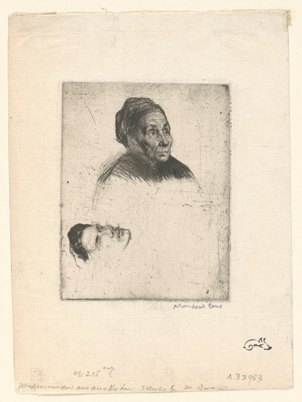 Mrs. Drummond and another head