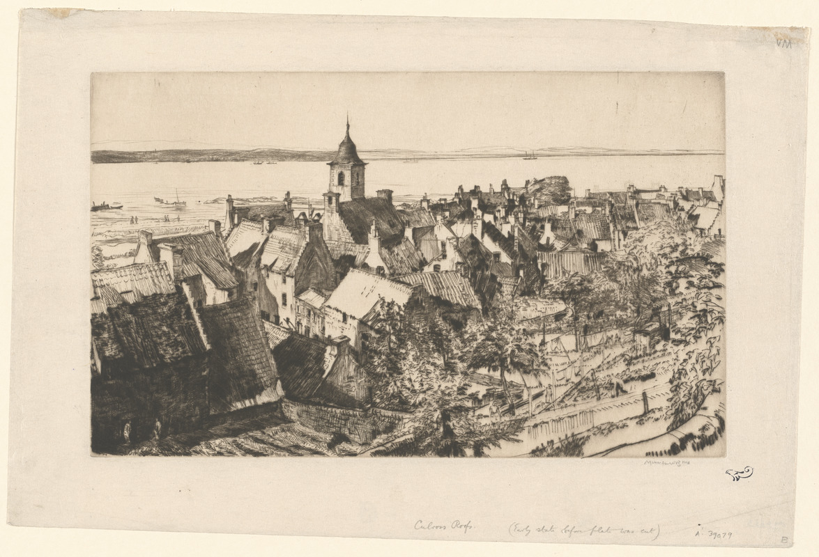 Culross roofs