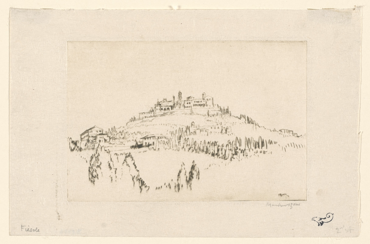 Sketch of Fiesole