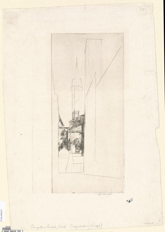 The Bargello and Badia, Florence