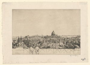 St. Peter's from the Pincio, Rome