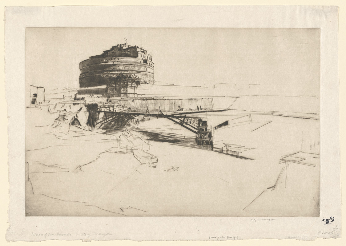 The Castle of St. Angelo, Rome