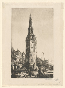 The Montelbaan tower, Amsterdam