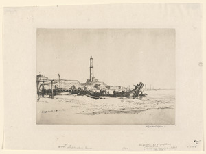 Shipbreakers, Genoa, 1914