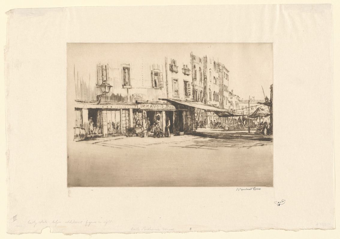 Calle Pescheria, Venice