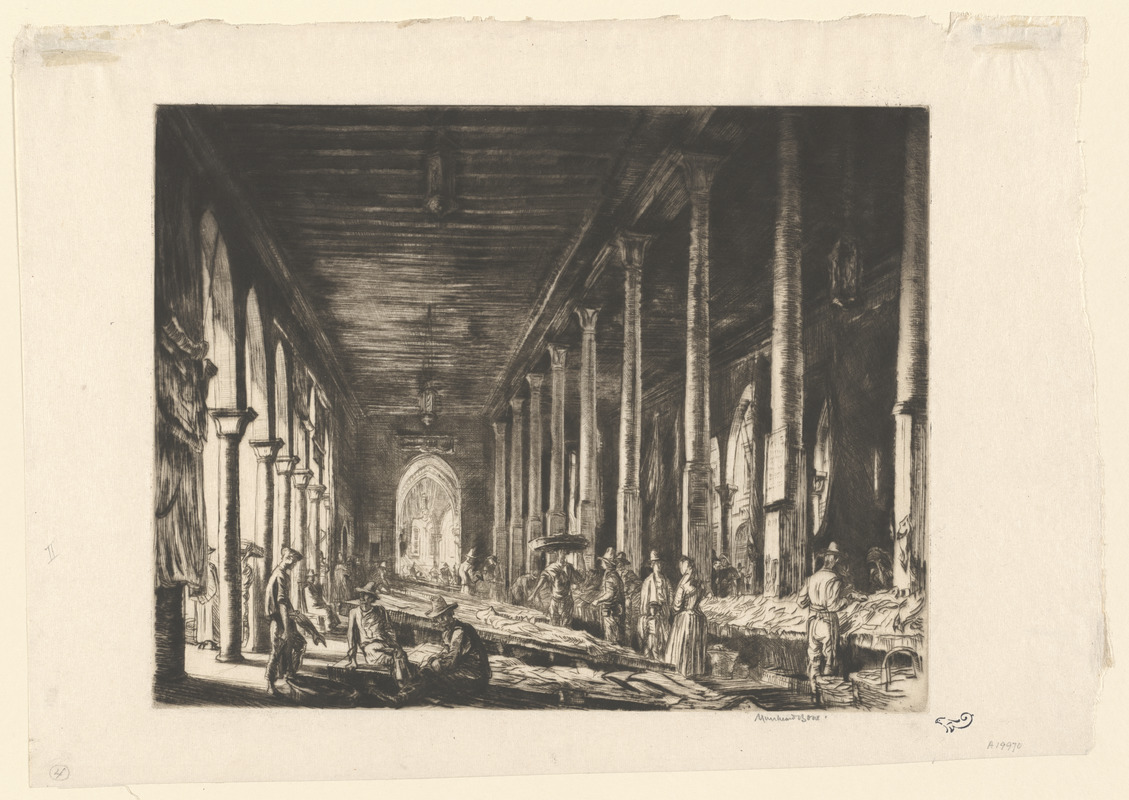 The fish market, Venice - No. 2