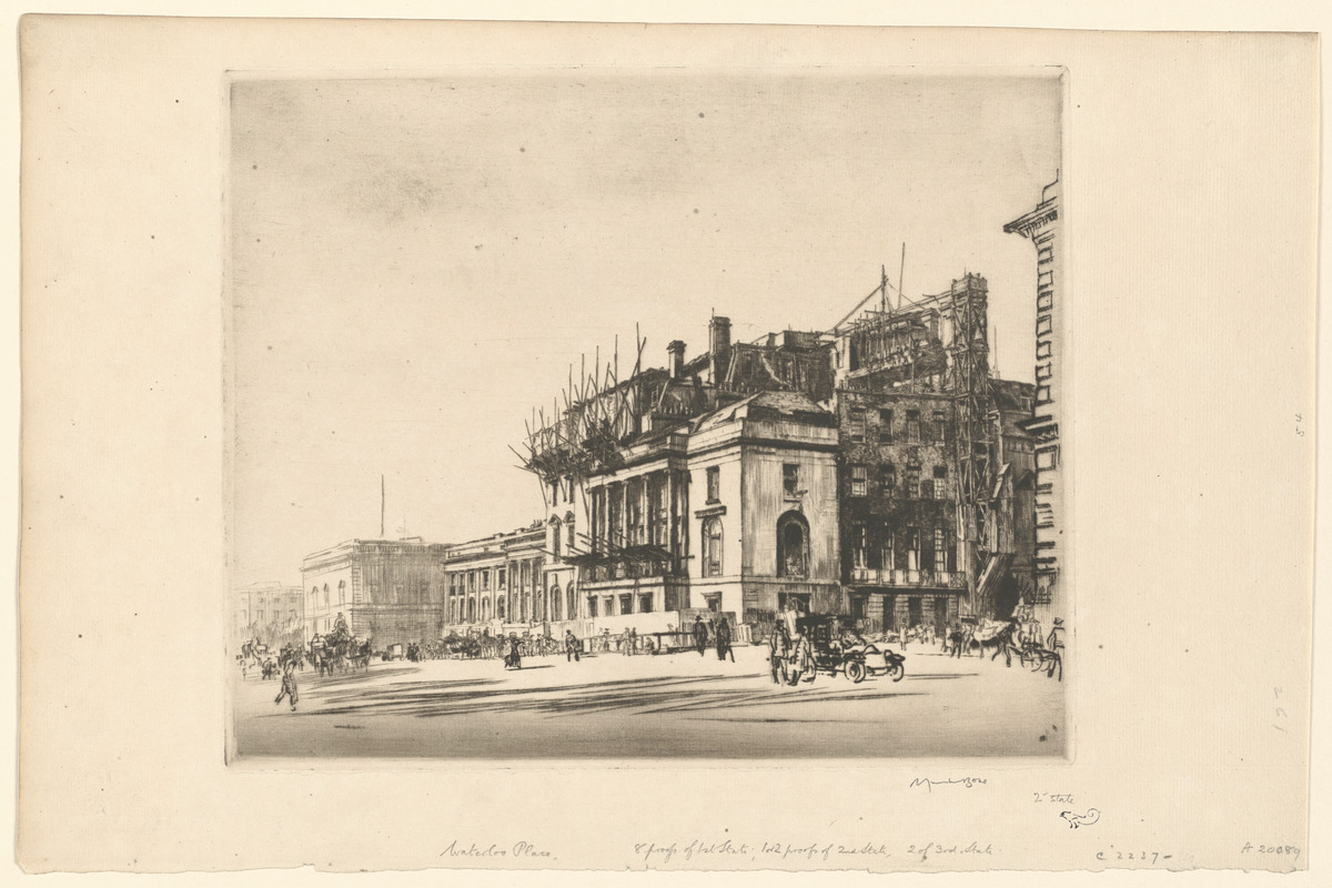 Waterloo Place, London