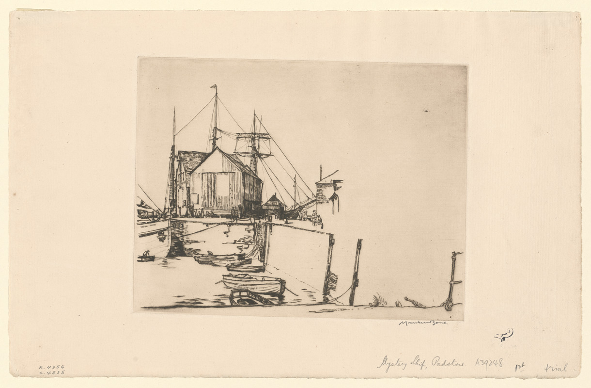 The mystery ship, Padstow