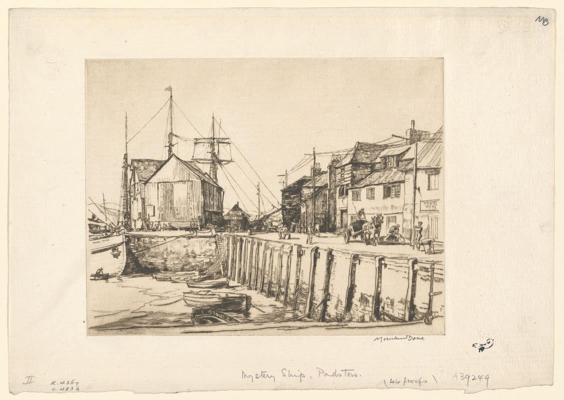 The mystery ship, Padstow