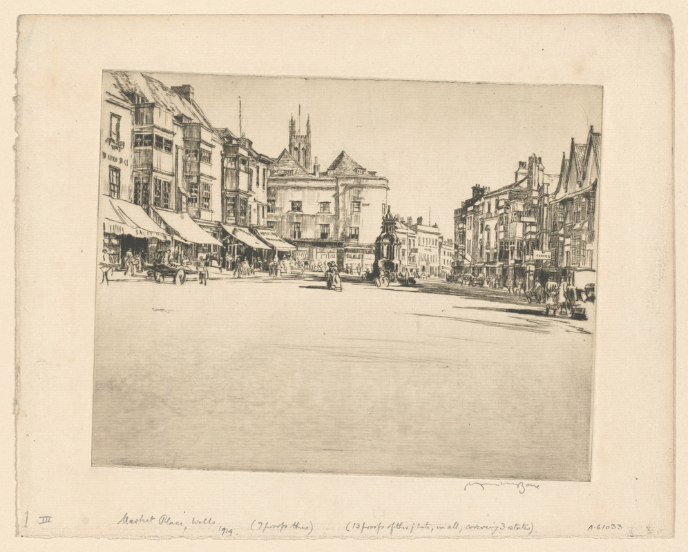 The market place, Wells