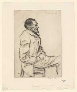 Joseph Conrad listening to music