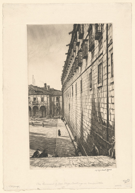 The Convent of San Payo, Santiago de Compostela, Spain
