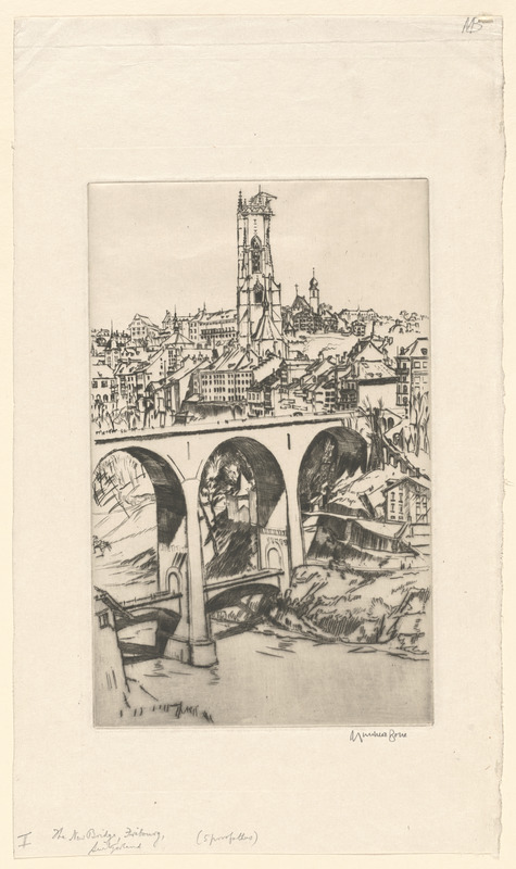 The New Bridge, Fribourg, Switzerland