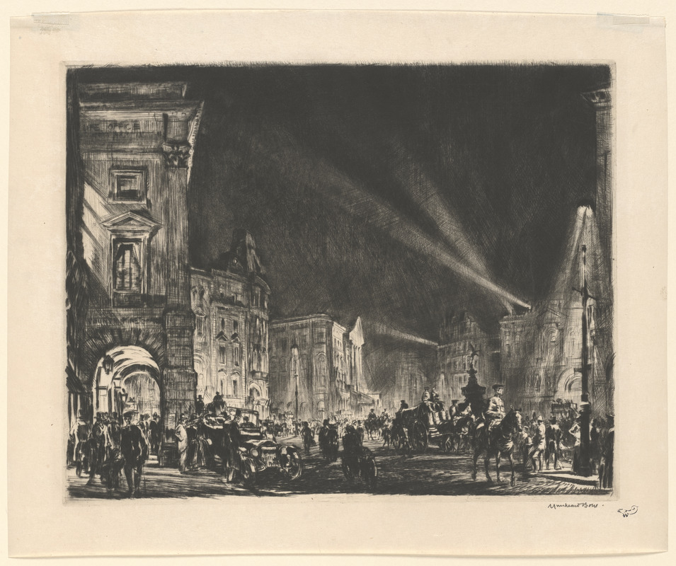 Picadilly Circus, 1915