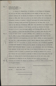 Affidavit of Charles W. Knappenberg