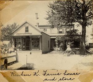 Reuben K. Farris house & store, 308 Old Main St., South Yarmouth, Mass., 1902