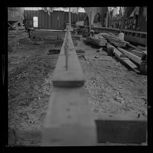 Building “Capt. Red” at Power’s Yacht Yard