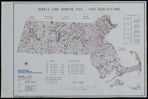 DFWELE land showing 1985-1990 acquisitions