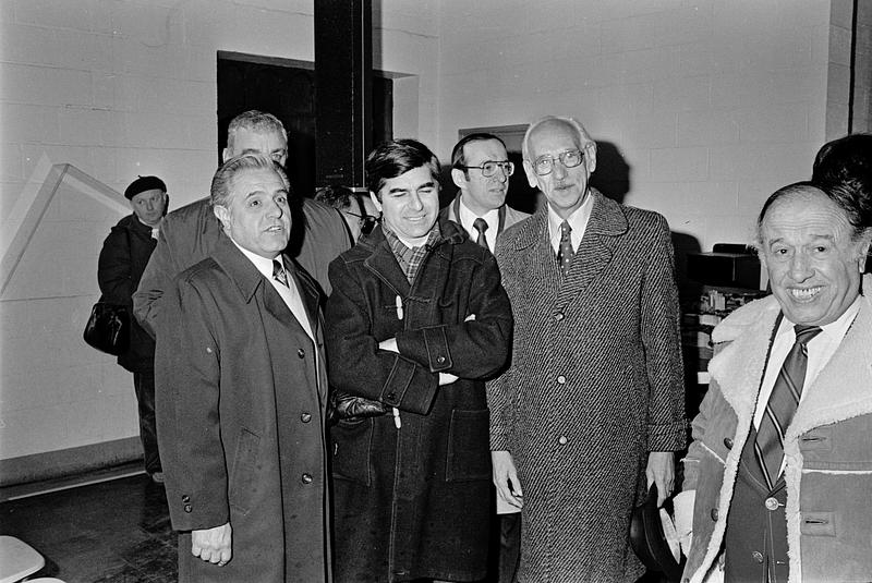 Governor Dukakis and Chelsea officials