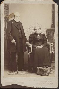 Rev. Charles Babbage and woman