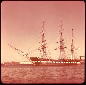 Historic Boston Harbor, old Ironsides