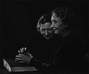 Helen Keller and Polly Thomson