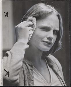 Beaten on first day in school, Dolores Pickup, 14