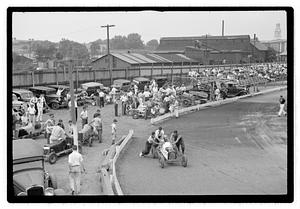 Soap box automobile races at Medford