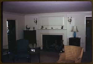 Living room in one of the homes on the bicentennial house tour