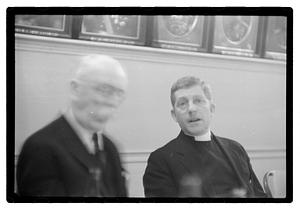 Gov. Ely reception, Rev. Mr. Lang