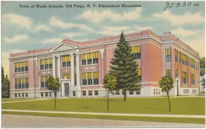 Town of Webb Schools, Old Forge, N. Y. Adirondack Mountains