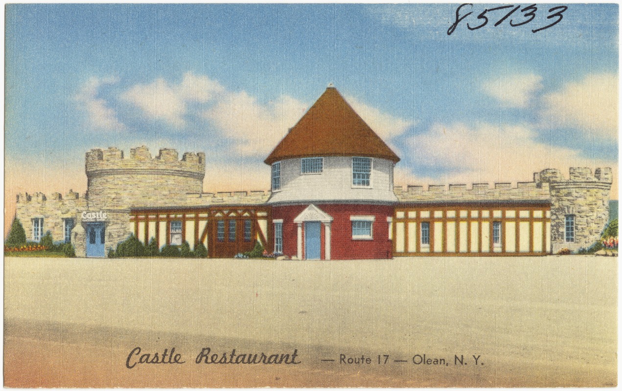 Castle Restaurant -- Route 17 -- Olean, N. Y.