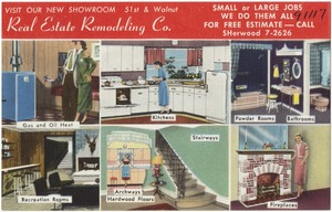 Visit our new showroom, 51st & Walnut, Real Estate Remodeling Co.