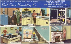 Visit our new showroom, 51st & Walnut, Real Estate Remodeling Co.