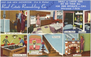 Visit our new showroom, 51st & Walnut, Real Estate Remodeling Co.