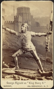 George Rignold as "King Henry V."