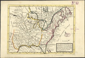 A new map of ye north parts of America claimed by France under ye names of Louisiana, Mississipi, Canada & new France with the adjooyning territories of England & Spain