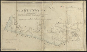 Plan of Charlestown made by John G. Hales, dated August 1830