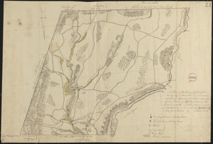 Plan of Greenfield made by Elisha Root, dated 1830