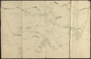 Plan of Templeton made by Jason Lamb, dated 1830